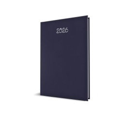 AGENDA DATATA SAPTAMANALA A4 128PAG ALBASTRU INCHIS 2026