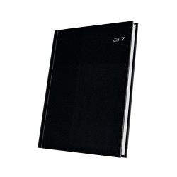 AGENDA DATATA SAPTAMANALA A4 128PAG NOLI COPERTA PIELE SINTETICA NEGRU 2027