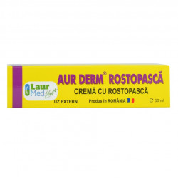 Aur derm crema rostopasca,rasina conifere 50ml laur med