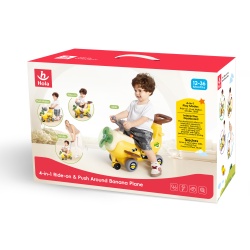 AVION INTERACTIV 4 IN 1 RIDE ON SI MANER DE IMPINGERE BANANA - Img 1
