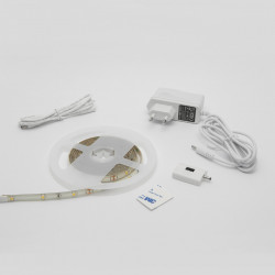 Banda LED cu senzor de proximitate Phenom, 4.8W, 360 lm, 12V, lumina calda, 2m - Img 4