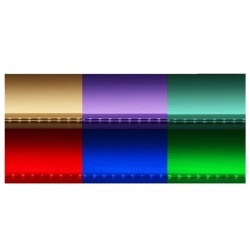 BANDA LED FLEXIBILA 10MM RGB ROLA 100M - Img 3