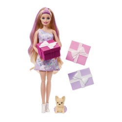BARBIE PAPUSA PARTY UNBOXED REVEAL BLONDA - Img 2