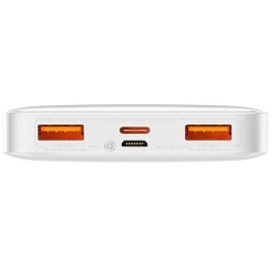 Bat. ext. Baseus Bipow 10000mAh 20W, alb - Img 7
