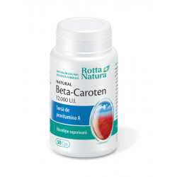BETA-CAROTEN NATURAL 12000 U.I. 30cps ROTTA NATURA