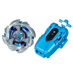BEYBLADE X LET IT RIP SET LANSATOR SI ROATA COBALT DRAGOON 2-60C - Img 3