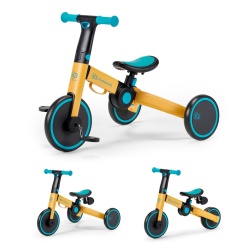 BICICLETA DE ECHILIBRU / TRICICLETA KINDERKRAFT 4TRIKE, PRIMROSE YELLOW - Img 4