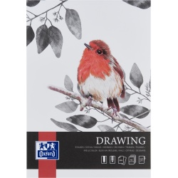 BLOC DESEN OXFORD DRAWING A4 40F 160G/MP FSCÂ® MIX70% COLECTIA ARTISTIC