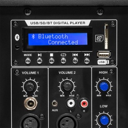 BOXA ACTIVA 15''/38CM 200W RMS CU BT/FM/TWS/USB/SD - Img 9