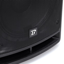 BOXA PORTABILA 12''/30CM + TWEETER 250W BT/USB/FM/SD + 2MIC VHF - Img 3