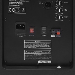 BOXA PORTABILA 15''/38CM + TWEETER 350W BT/USB/FM/SD + 2MIC VHF - Img 15