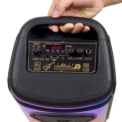 BOXA PORTABILA 2X6" 50W RMS BT/FM/AUX - Img 7