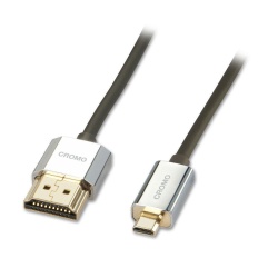 Cablu Lindy HDMI - mHDMI Cromo Slim 2m - Img 1
