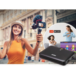 CABLU video ATEN, cablu or adaptor video, HDMI (M) la USB Type-C (M), 4K DCI (4096x2160) la 60Hz, "UC3021-AT" - Img 4