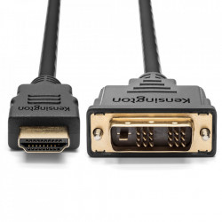 CABLU video KENSINGTON, DisplayPort 1.2 (T) la VGA (T), 1.8m, negru, "K33024WW" - Img 2