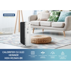 CALORIFER CU ULEI HEINNER HOH-M13WH-BK - Img 4