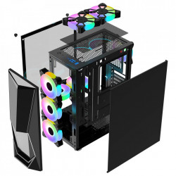 Carcasa 1STPLAYER Gaming DK-3 BLACK - Img 2