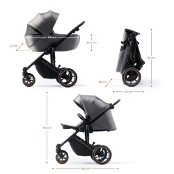 CARUCIOR 3 IN 1 KINDERKRAFT PRIME 2 3IN1 MINK PRO GREY - Img 5