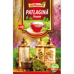 Ceai patlagina frunze 50gr adserv