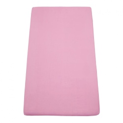 CEARCEAF PAT CU ELASTIC 90X200 CM ROZ - Img 3