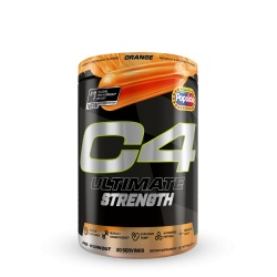 Cellucor C4 Ultimate Strength Pre-workout Orange Popsicle, Formula Pre-antrenament Pentru Forta Si Performanta Cu Aroma De Portocale, 574 G