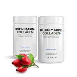 Codeage Biotin Marine Collagen+formula Completa Cu Colagen Marin Si Acid Hyaluronic, 120 Cps - Img 6