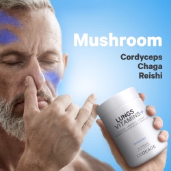 Codeage Lungs Vitamins, Formula Complexa Pentru Imbunatatirea Respiratiei, 90 Cps - Img 7
