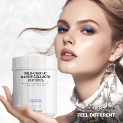 Codeage Wild-caught Marine Hydrolyzed Collagen Peptides Powder Type I And Iii, Colagen Marin Din Pesti Salbatici Tip I Si Iii, 450 G - Img 9