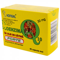 COENZIMA Q10+ULEI CATINA FORTE 30mg 40cps(moi) HOFIGAL