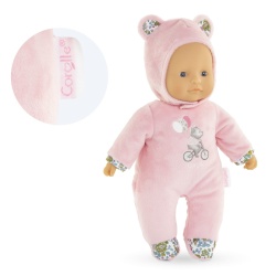 COROLLE MDC BEBELUS SWEET HEART URSULET ROZ 30CM - Img 5