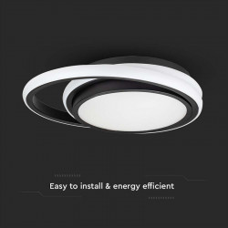 Corp iluminat led 38w 3in1 - negru - Img 3