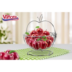 COS FRUCTE METALIC CU STAND, 30x29 CM - Img 3