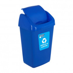 Cos gunoi pt reciclare eco 35 l, albastr