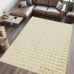 COVOR BLANITA PAOPAO 80X150 CM CREAM - Img 2