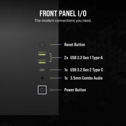 CR Case iCUE 2500X RGB Micro ATX Black - Img 17