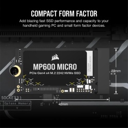 CR SSD MP600 MICRO 1TB M.2 PCIE 4.0 - Img 14