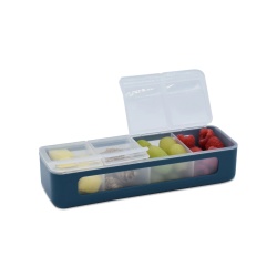 CUTIE SNACK 4 COMPARTIMENTE, MELII LUXE, BLUE - Img 2