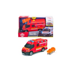 DICKIE TOYS AMBULANTA IVECO SCARA 1 LA 32 - Img 3