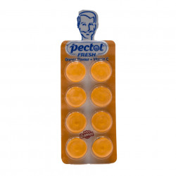 DROPSURI "PECTOL" CU PORTOCALE SI VITAMINA C 1tipla(8 dorpsuri) TURDA PHARM