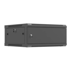 Dulap rack de perete 19", 4U negru