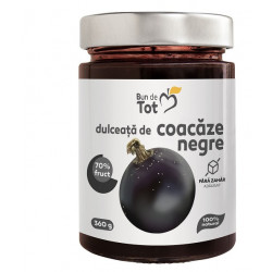 Dulceata de coacaze negre "bun de tot" 360g dacia plant