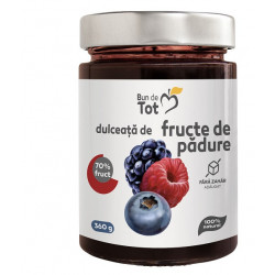 Dulceata de fructe de padure "bun de tot" 360gr dacia plant