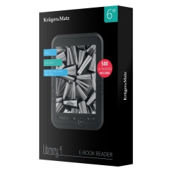 EBOOK READER 6 INCH E-INK LIBRARY 4 KRUGER&MATZ - Img 6