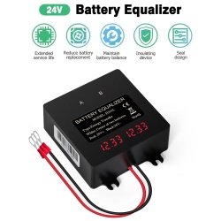 Egalizator alimentare baterii 2 x 12V pentru sisteme fotovoltaice 24V, cu display LCD - Img 6