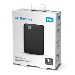 EHDD 1TB WD 2.5" ELEMENTS USB3.0 BK WESN - Img 8