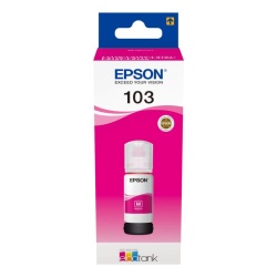 Epson 103 ecotank magenta ink bottle - Img 3