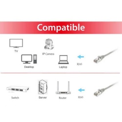 EQUIP ETHERNET CABLE CAT6 605501 - Img 3