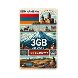 eSIM Armenia 3GB 30Days Economy