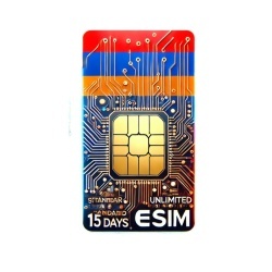 eSIM Armenia, Unlimited Standard, 15 Days