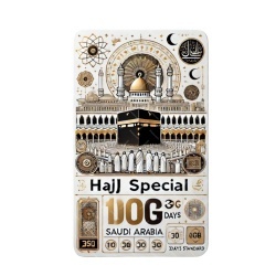 eSIM Hajj Special ARABIA 100GB 30Days Standard
